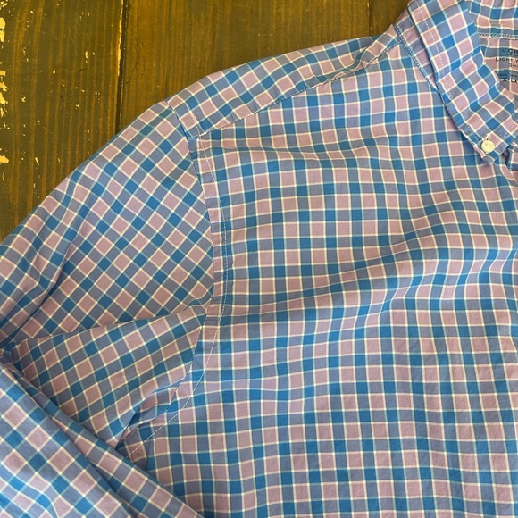 J.Crew Shirt Men’s XL Multicolor Check Light Weight Long Sleeve Button Down - Picture 4 of 16